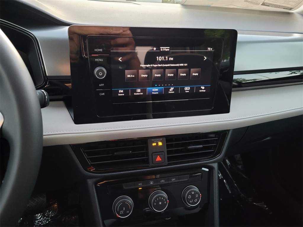 new 2025 Volkswagen Taos car, priced at $25,159