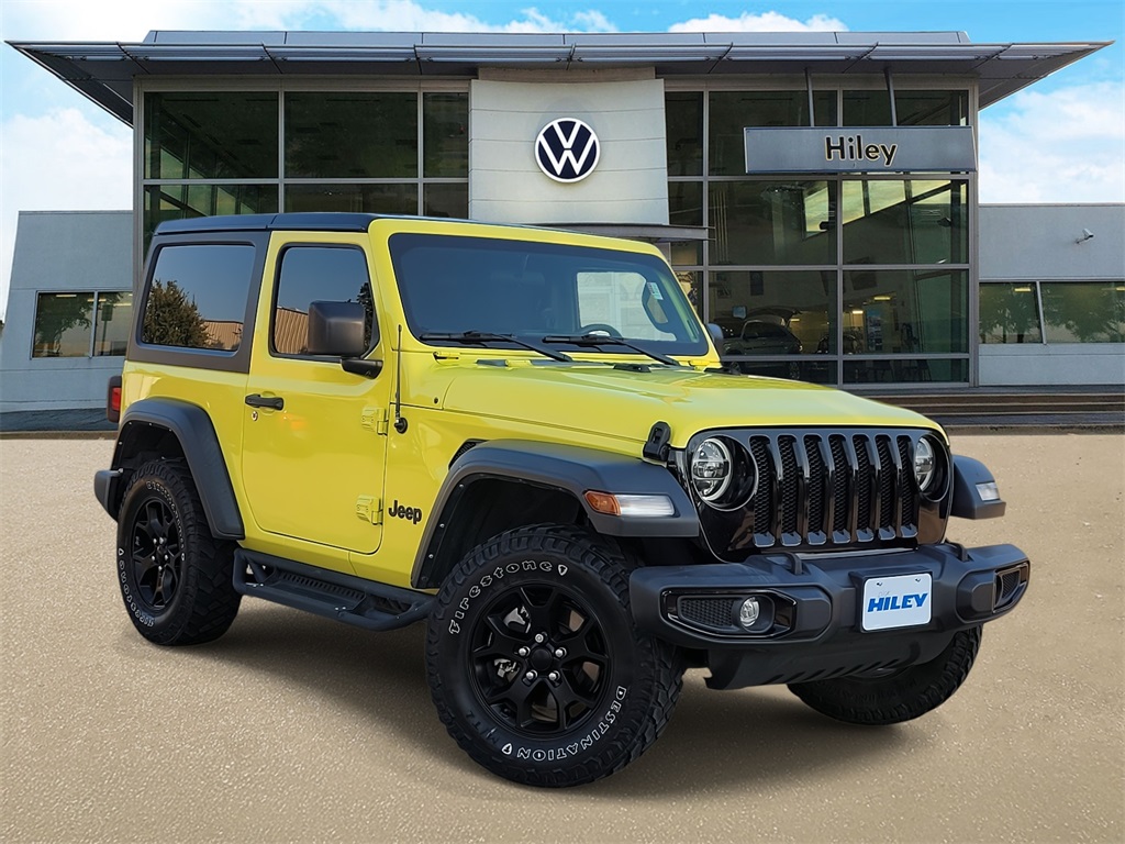 used 2022 Jeep Wrangler car, priced at $28,014