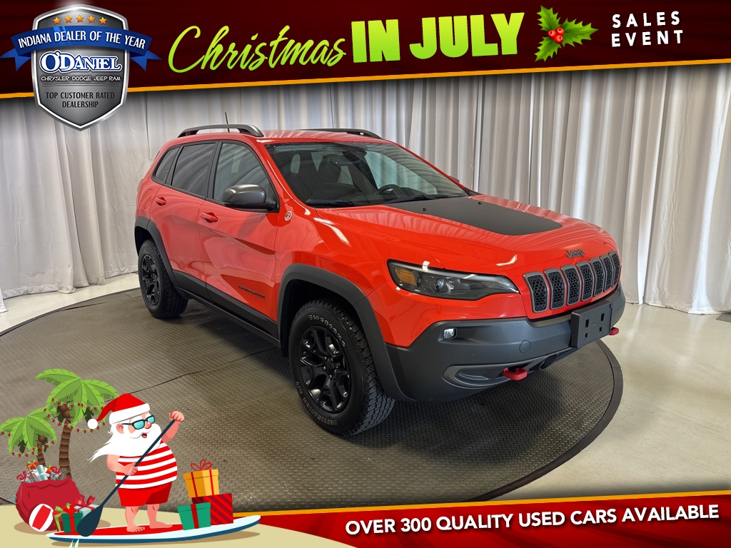 used 2021 Jeep Cherokee car, priced at $25,963