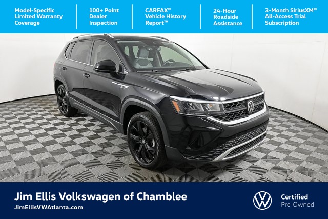 used 2024 Volkswagen Taos car, priced at $22,100