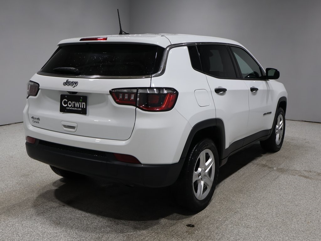 used 2023 Jeep Compass car, priced at $22,500
