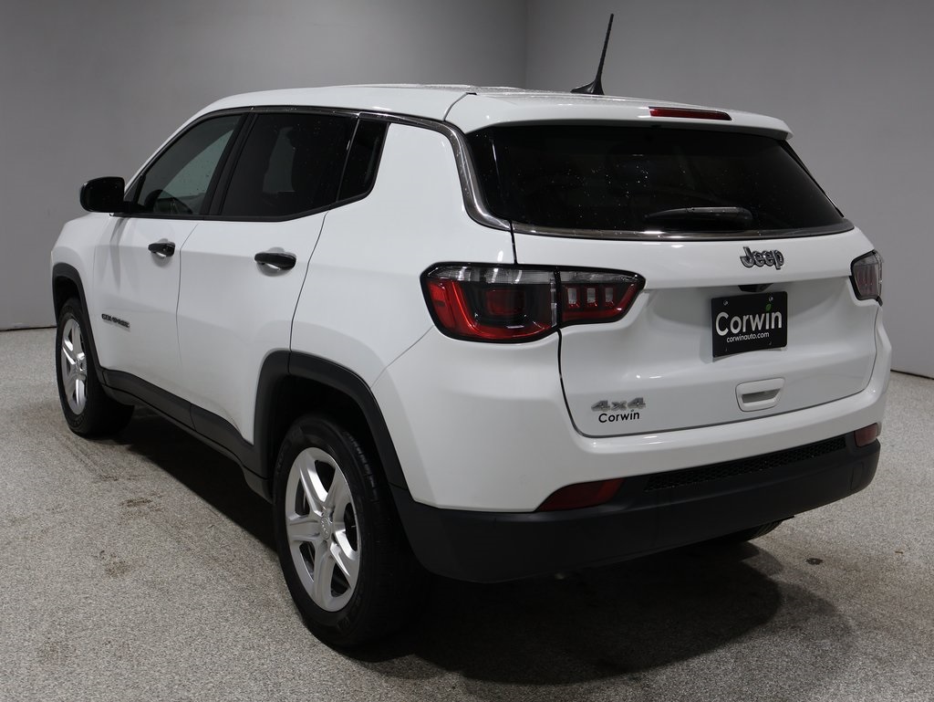 used 2023 Jeep Compass car, priced at $22,500