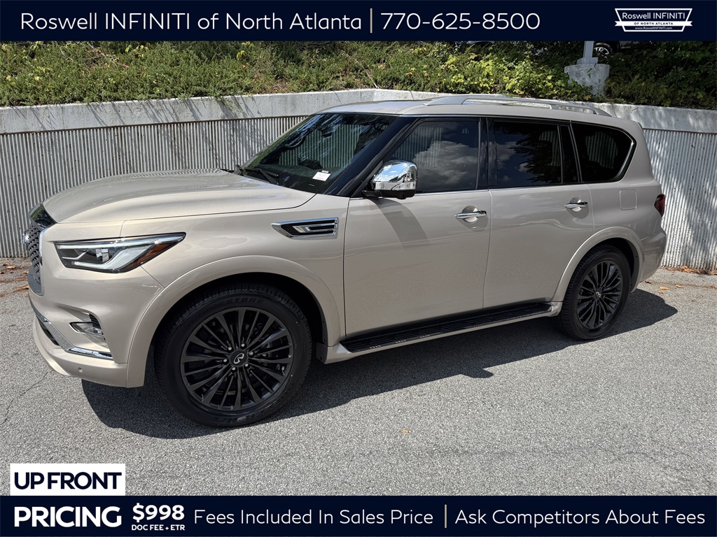 used 2023 INFINITI QX80 car, priced at $53,998