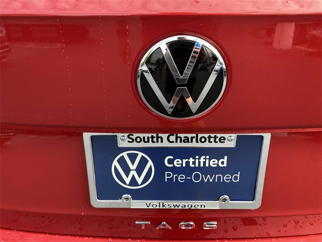 used 2024 Volkswagen Taos car, priced at $25,456