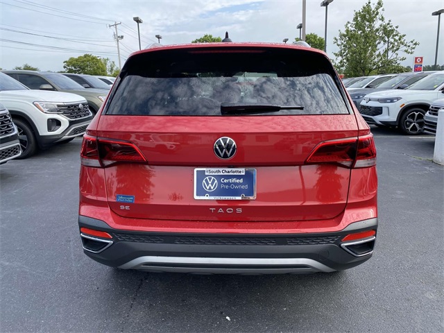 used 2024 Volkswagen Taos car, priced at $25,456