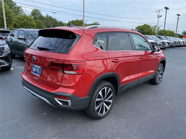 used 2024 Volkswagen Taos car, priced at $25,456