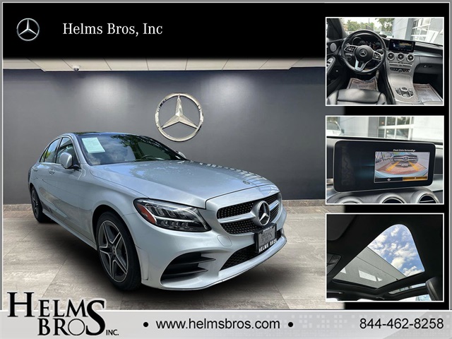 used 2021 Mercedes-Benz C-Class car, priced at $35,991