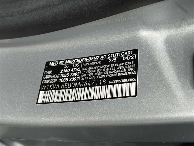 used 2021 Mercedes-Benz C-Class car, priced at $35,991