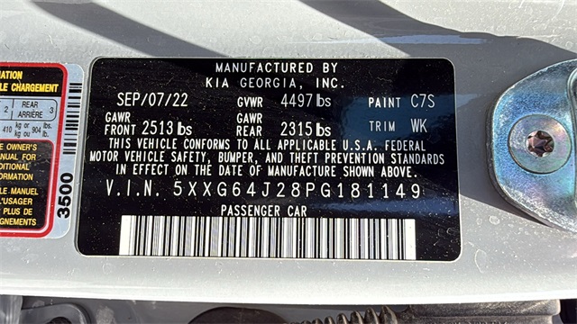 used 2023 Kia K5 car, priced at $29,999