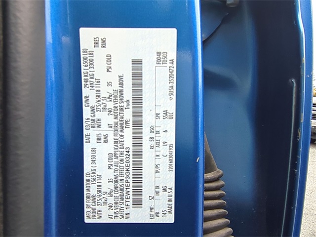 used 2016 Ford F-150 car, priced at $23,911