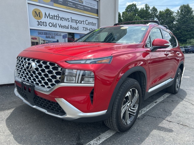 used 2022 Hyundai Santa Fe car, priced at $22,890