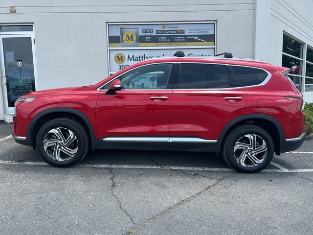 used 2022 Hyundai Santa Fe car, priced at $22,890