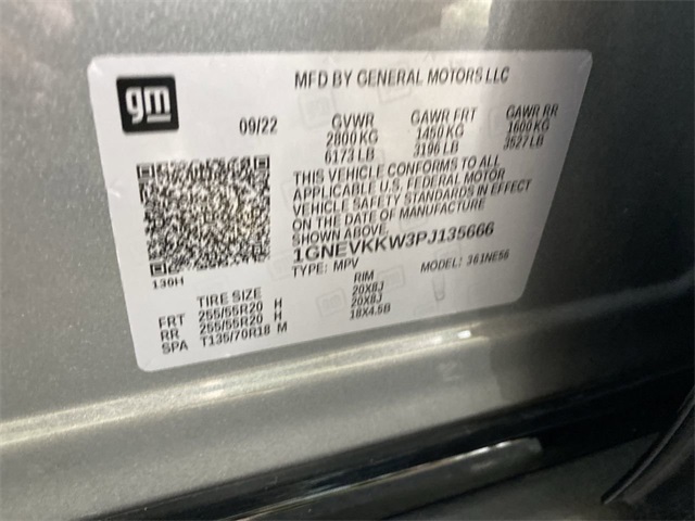 used 2023 Chevrolet Traverse car, priced at $35,936