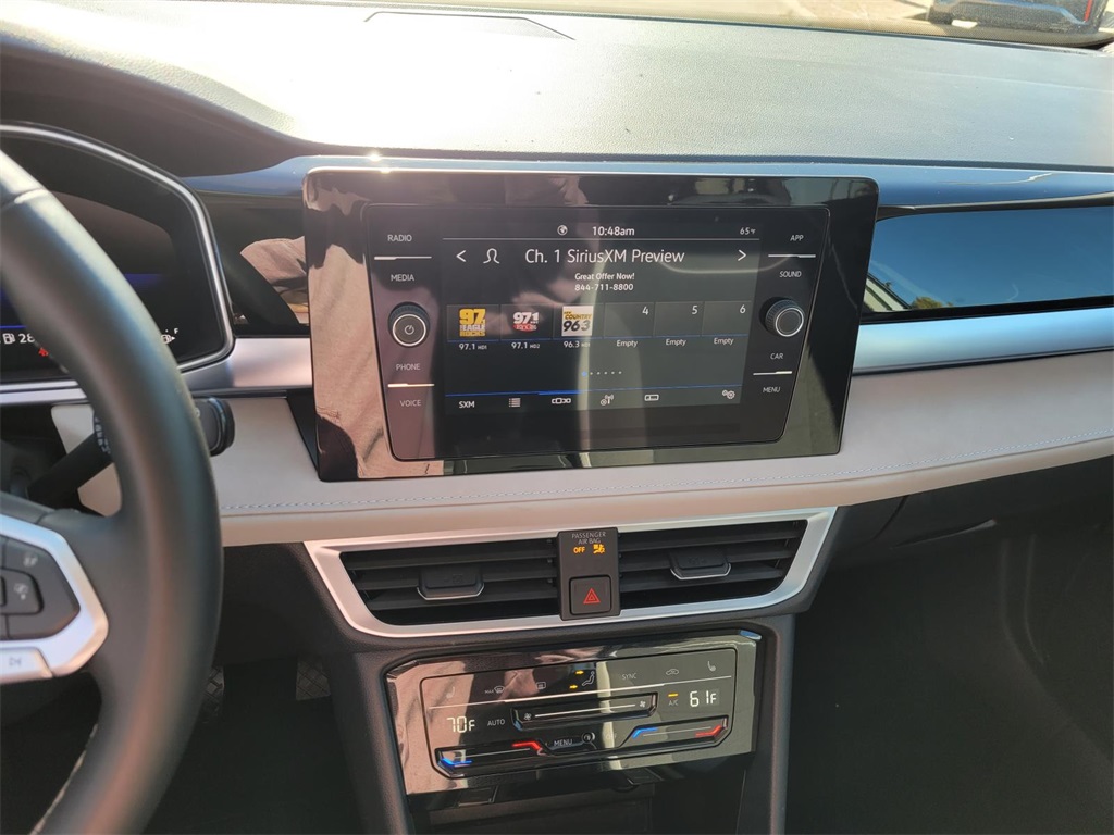 used 2025 Volkswagen Taos car, priced at $26,882