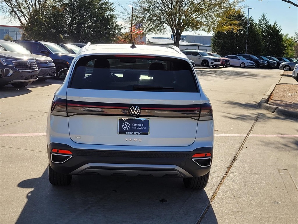 used 2025 Volkswagen Taos car, priced at $26,882
