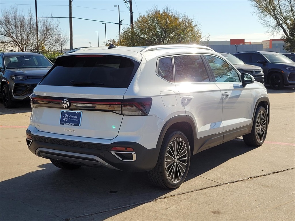 used 2025 Volkswagen Taos car, priced at $26,882