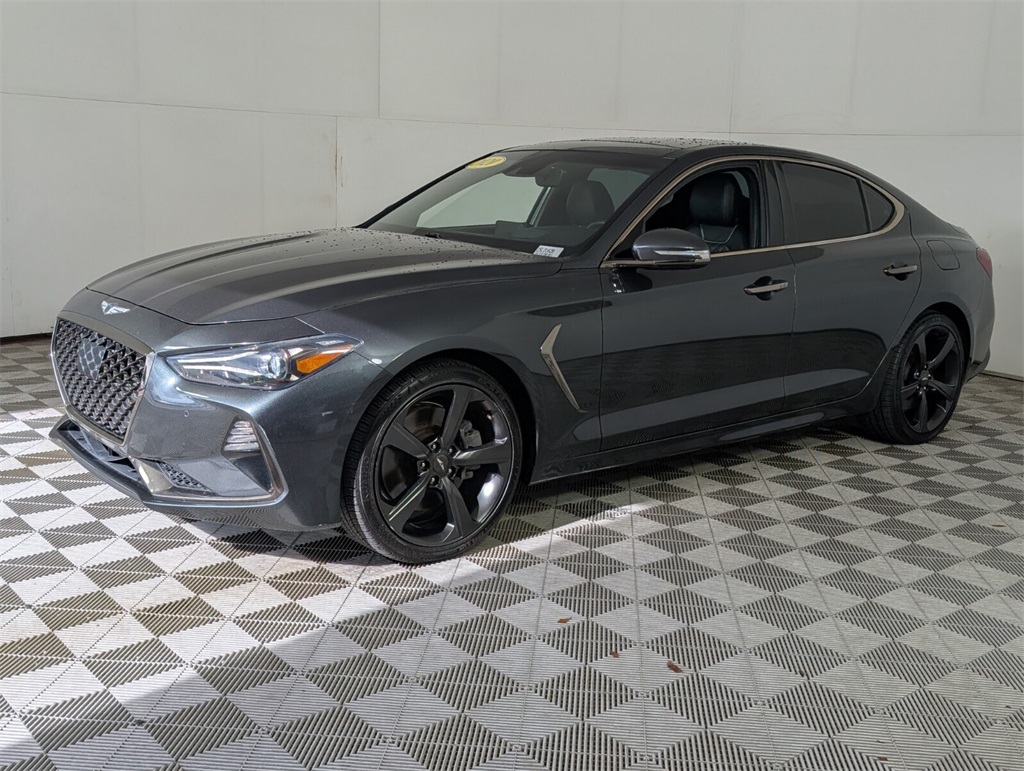 used 2020 Genesis G70 car, priced at $23,000