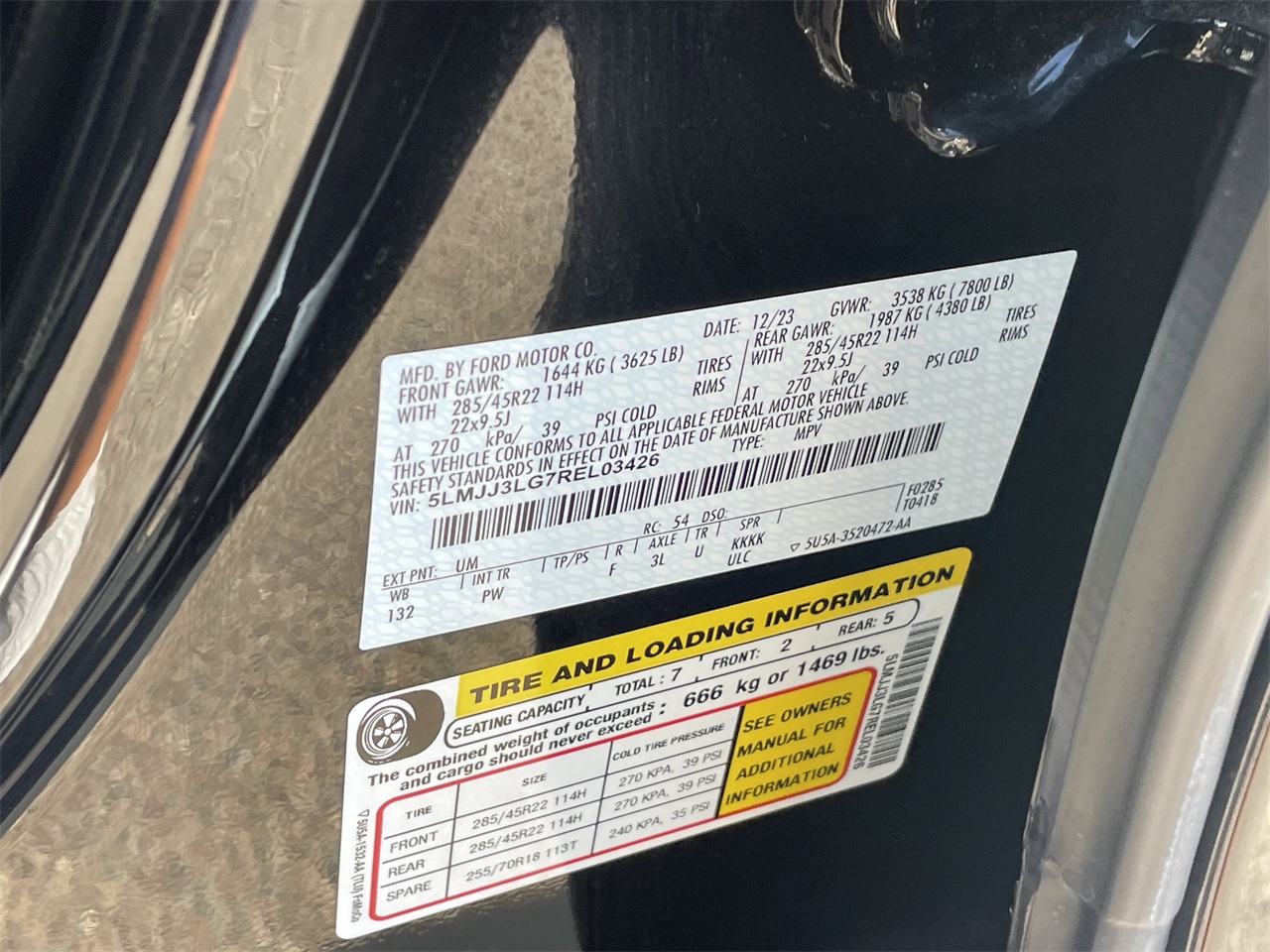 used 2024 Lincoln Navigator L car, priced at $70,970