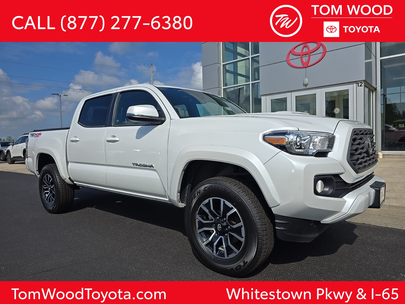 used 2023 Toyota Tacoma car, priced at $39,874