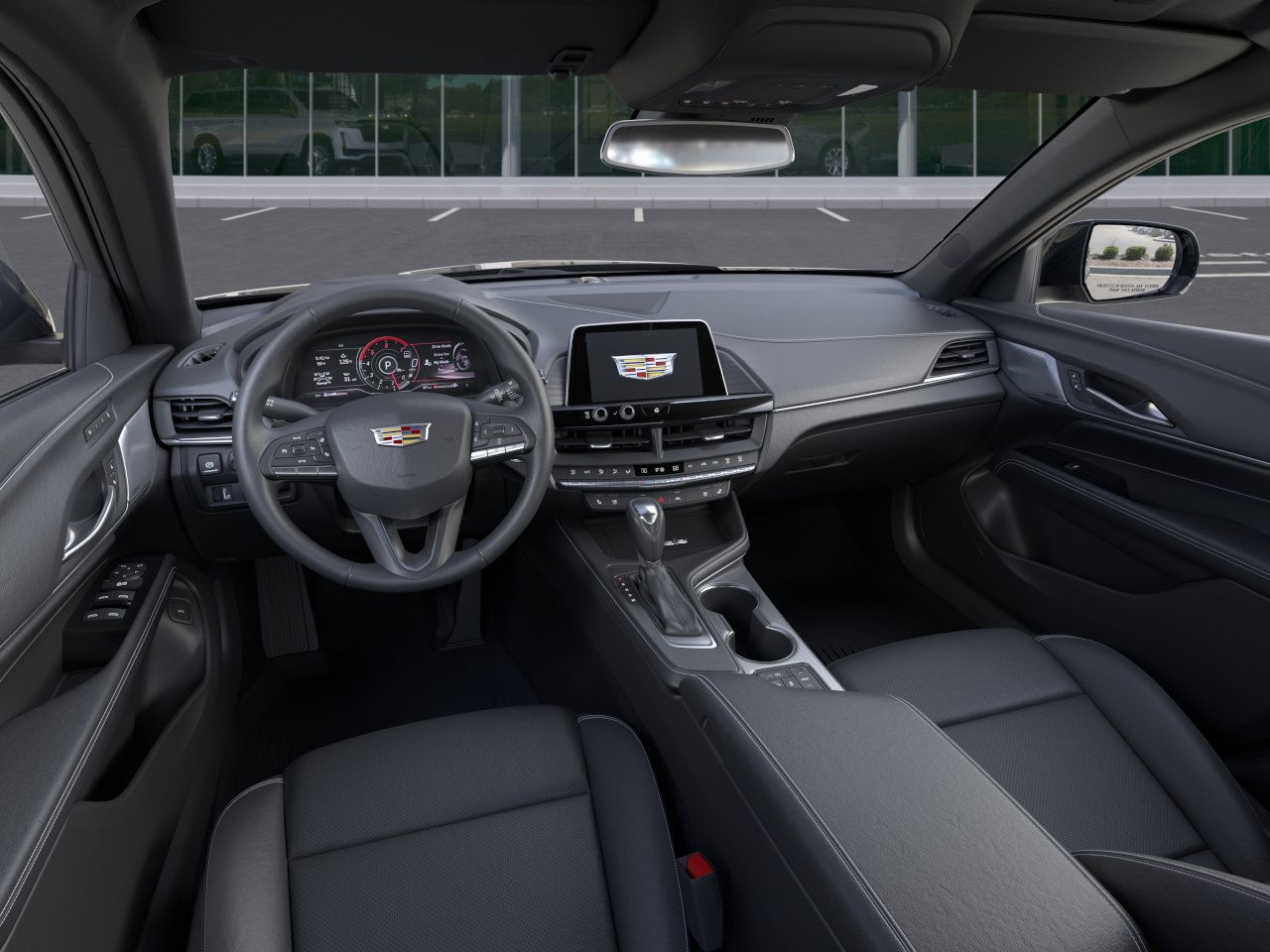 new 2025 Cadillac CT4 car, priced at $47,500