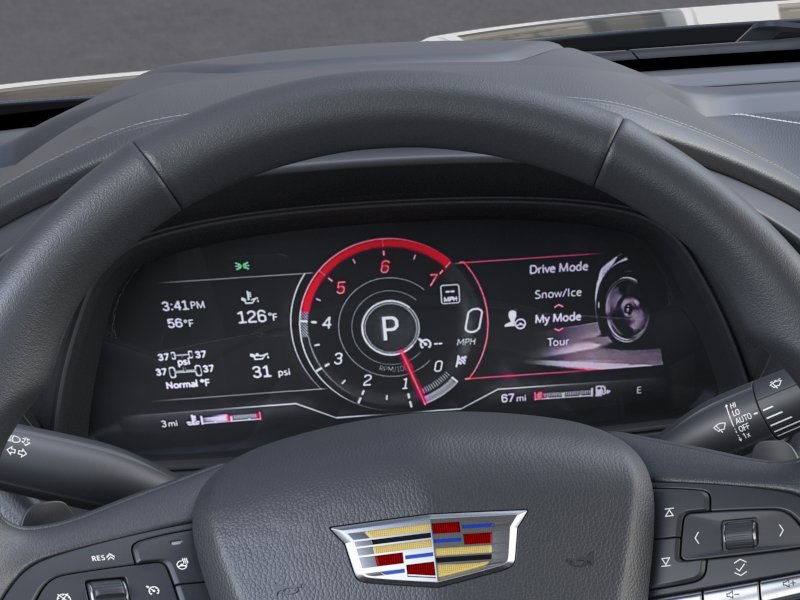 new 2025 Cadillac CT4 car, priced at $47,500