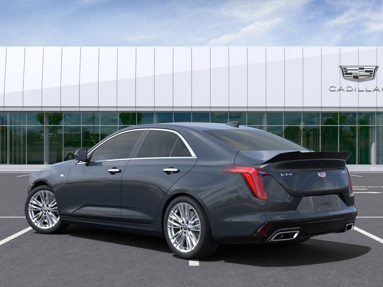 new 2025 Cadillac CT4 car, priced at $47,500