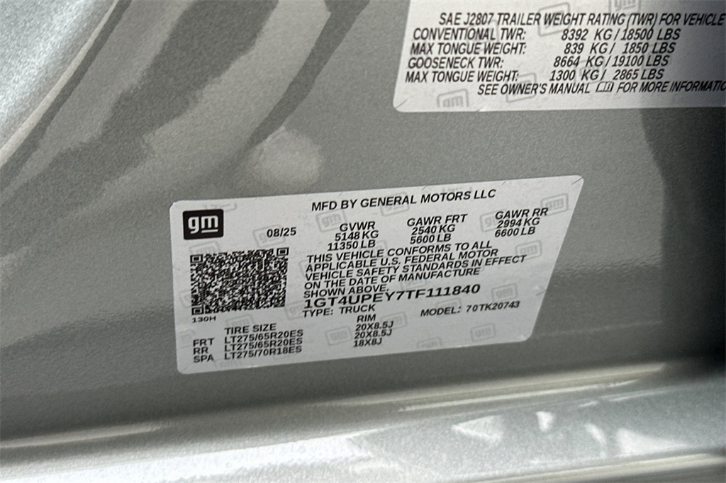 new 2026 GMC Sierra 2500HD car, priced at $84,060