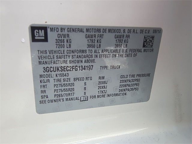 used 2015 Chevrolet Silverado 1500 car, priced at $24,511