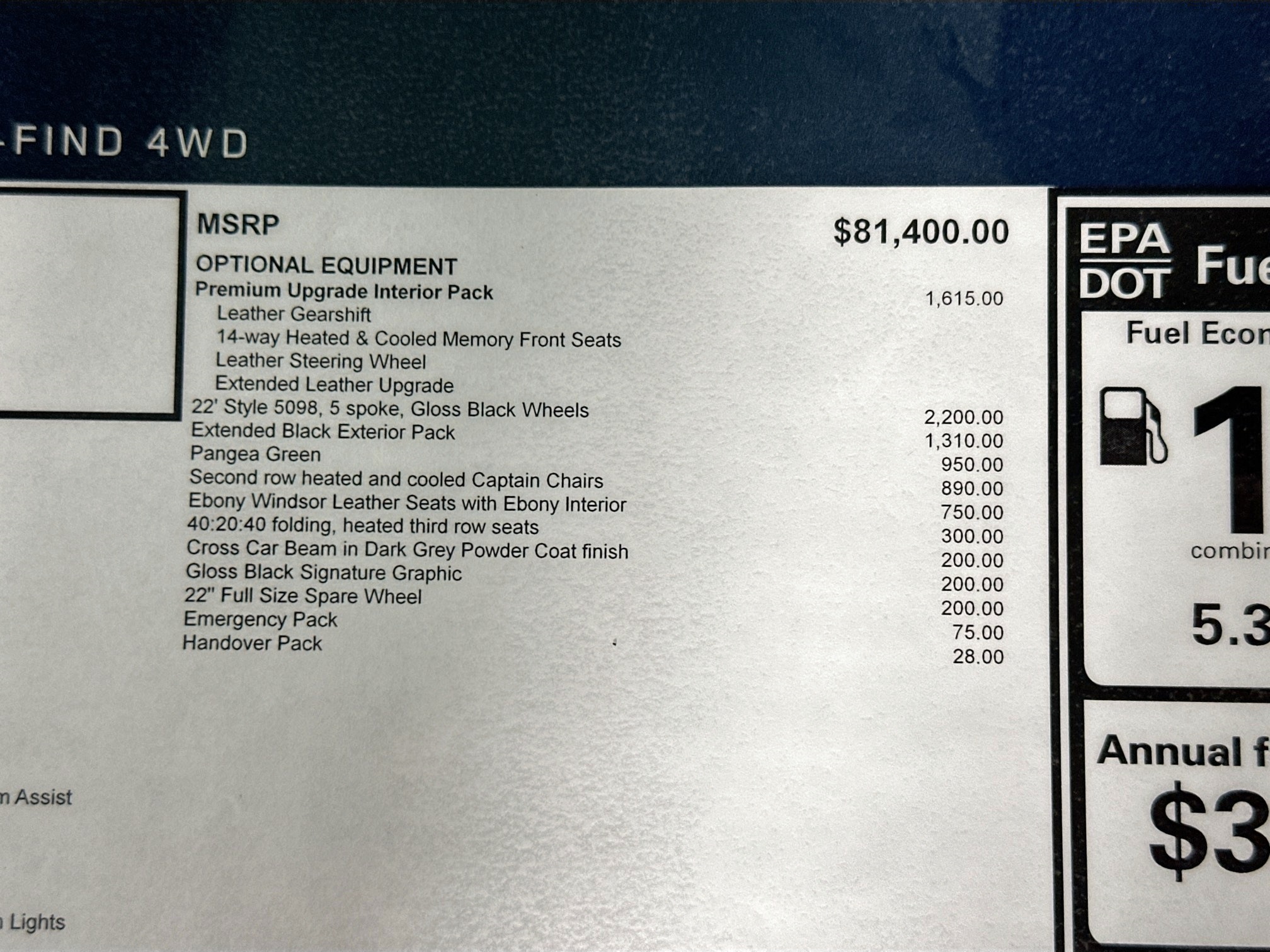 new 2025 Land Rover Defender 130 car, priced at $91,968