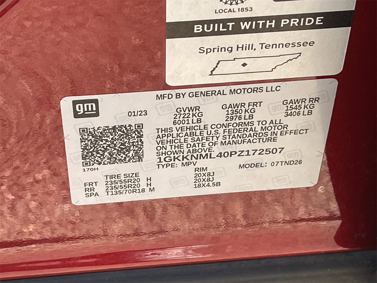 used 2023 GMC Acadia car, priced at $27,597