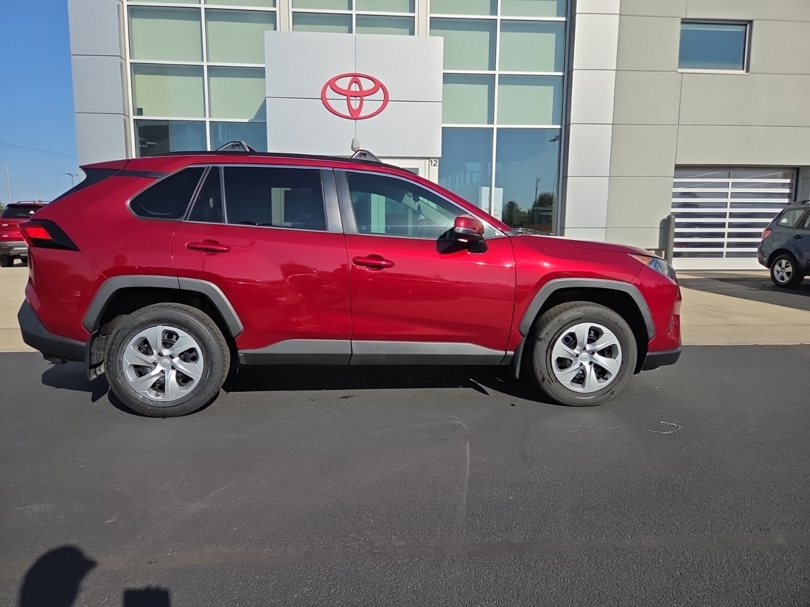 used 2020 Toyota RAV4 car, priced at $17,500