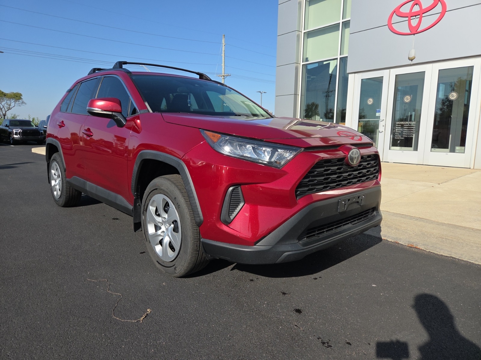 used 2020 Toyota RAV4 car, priced at $17,500