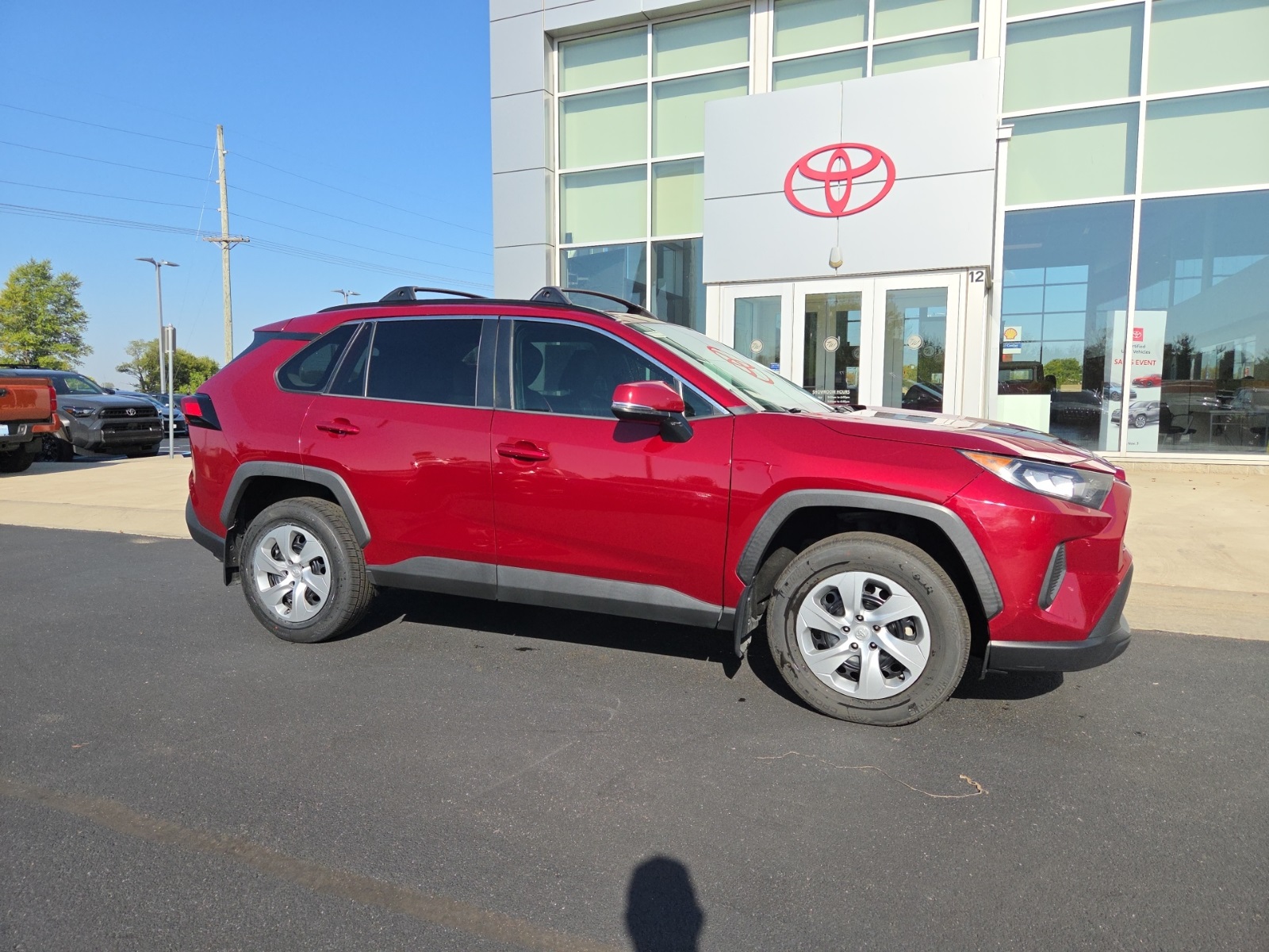used 2020 Toyota RAV4 car, priced at $17,500