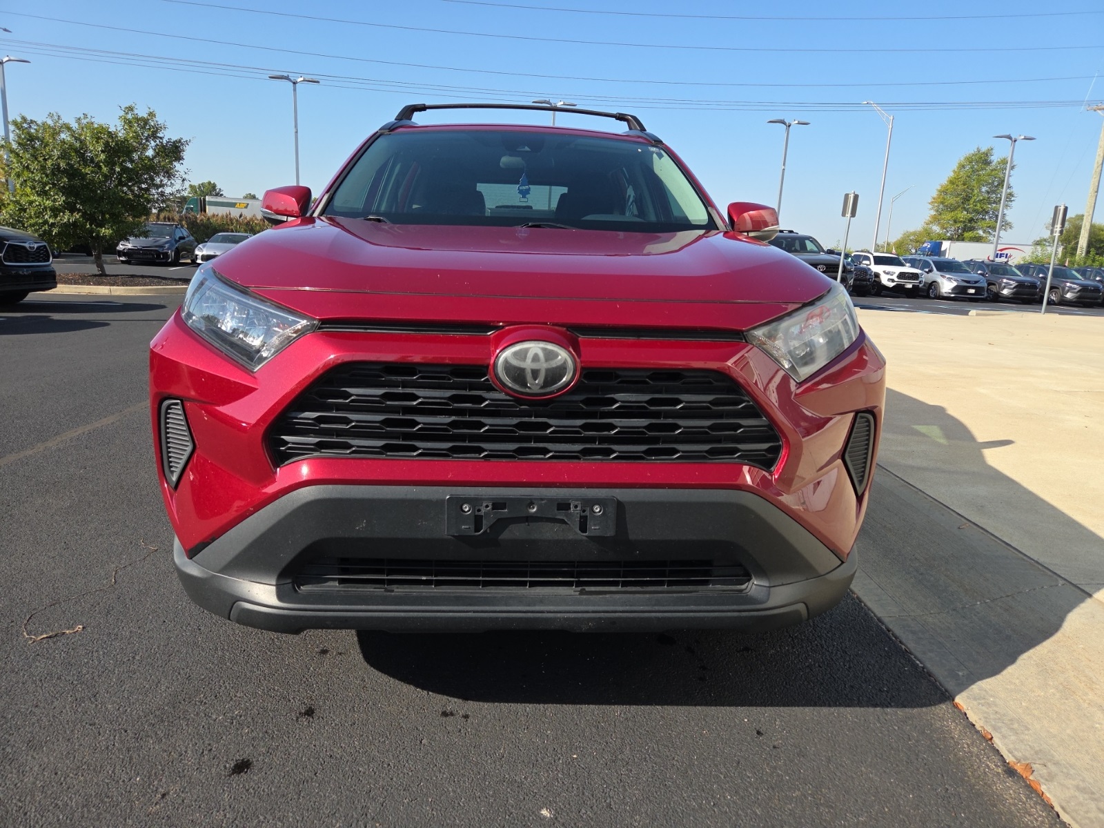 used 2020 Toyota RAV4 car, priced at $17,500