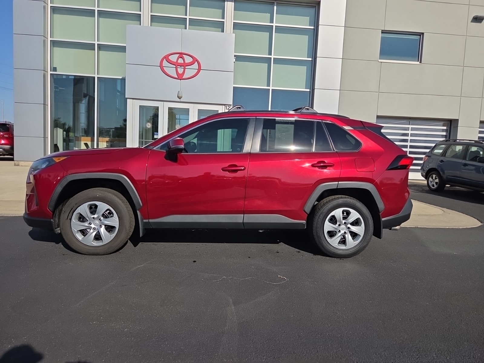 used 2020 Toyota RAV4 car, priced at $17,500