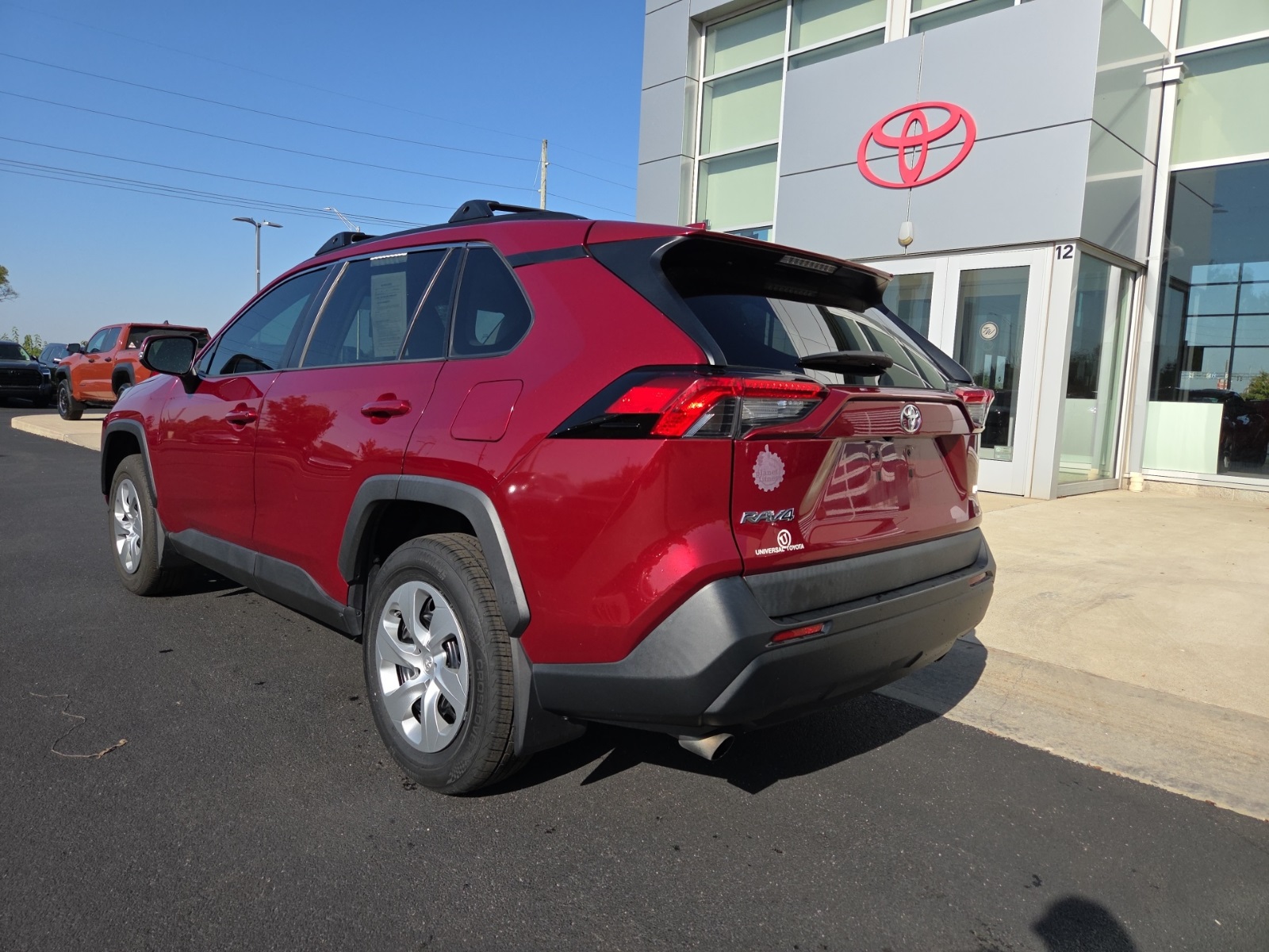 used 2020 Toyota RAV4 car, priced at $17,500