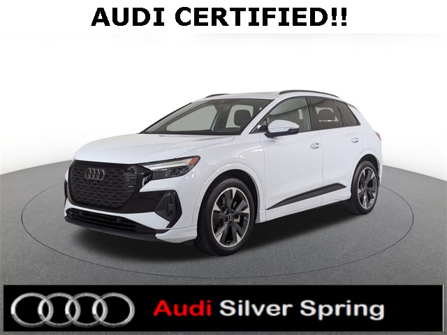 used 2024 Audi Q4 e-tron car, priced at $35,981