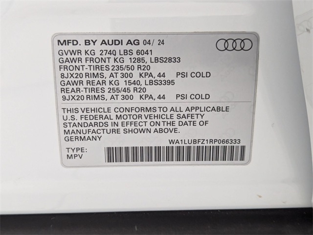 used 2024 Audi Q4 e-tron car, priced at $35,981