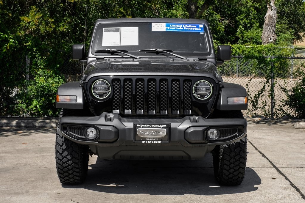 used 2021 Jeep Wrangler car, priced at $31,481