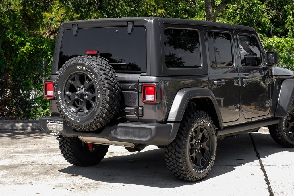 used 2021 Jeep Wrangler car, priced at $31,481