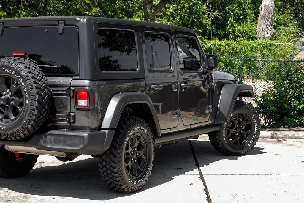 used 2021 Jeep Wrangler car, priced at $31,481
