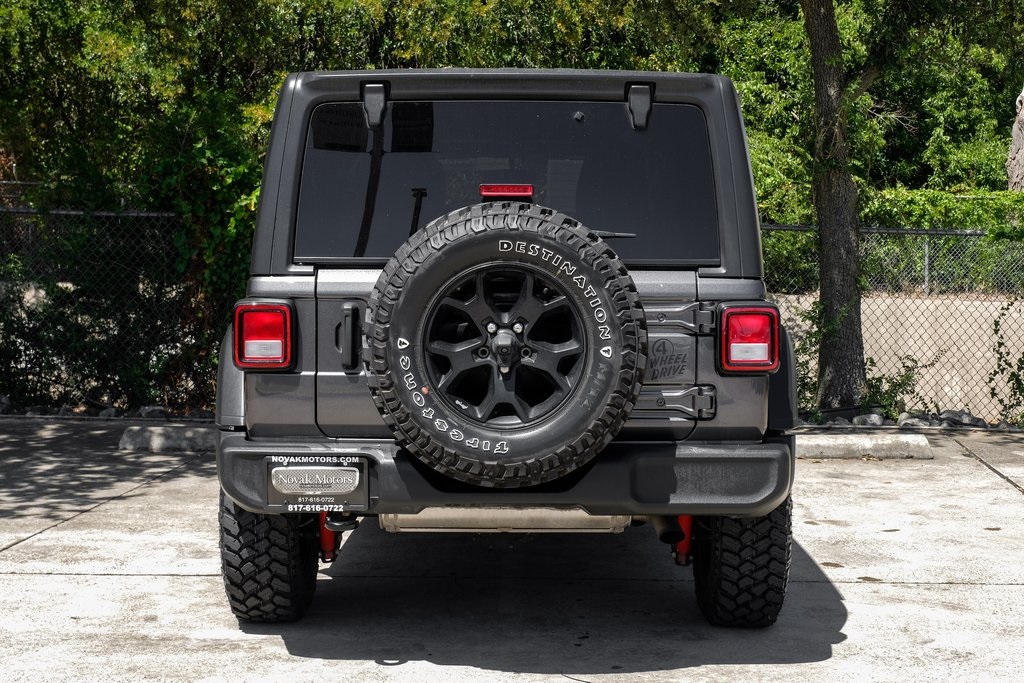 used 2021 Jeep Wrangler car, priced at $31,481