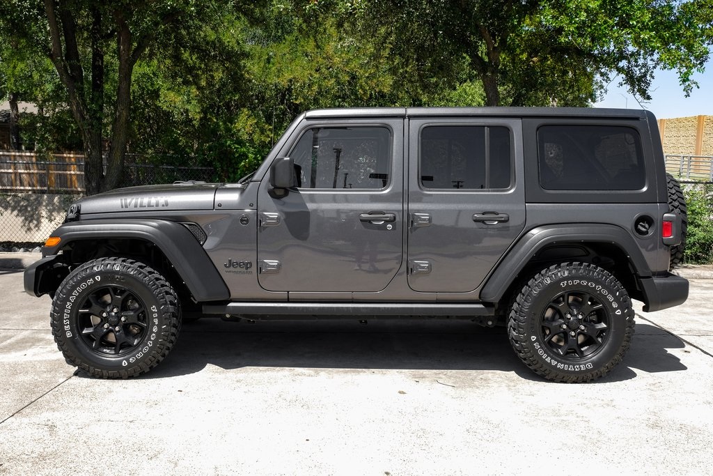 used 2021 Jeep Wrangler car, priced at $31,481