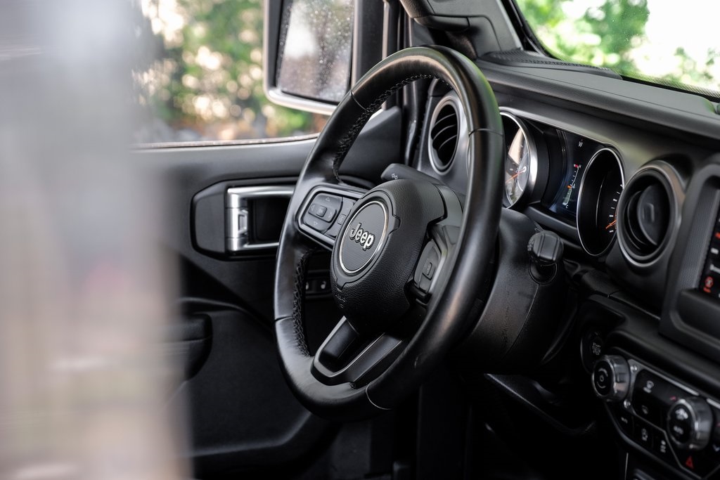 used 2021 Jeep Wrangler car, priced at $31,481