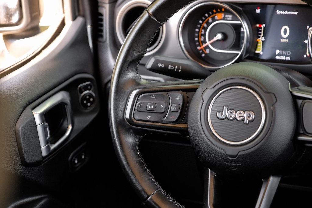 used 2021 Jeep Wrangler car, priced at $31,481