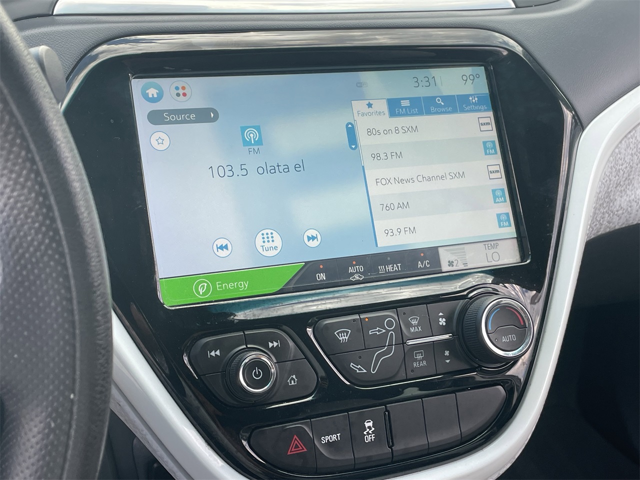 used 2020 Chevrolet Bolt EV car, priced at $15,300