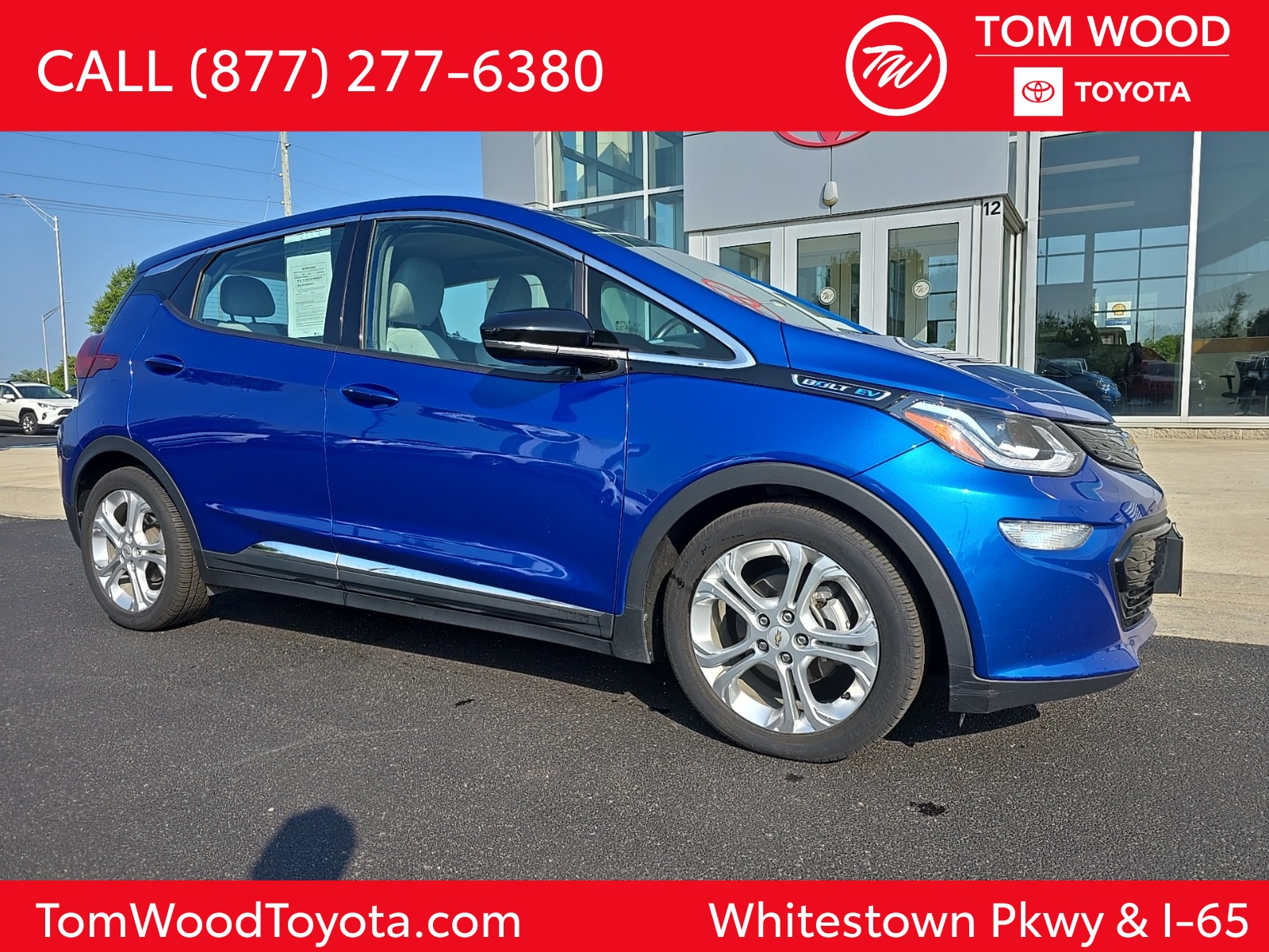 used 2020 Chevrolet Bolt EV car, priced at $13,832