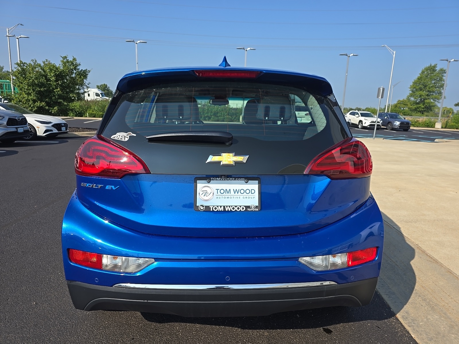 used 2020 Chevrolet Bolt EV car, priced at $13,832