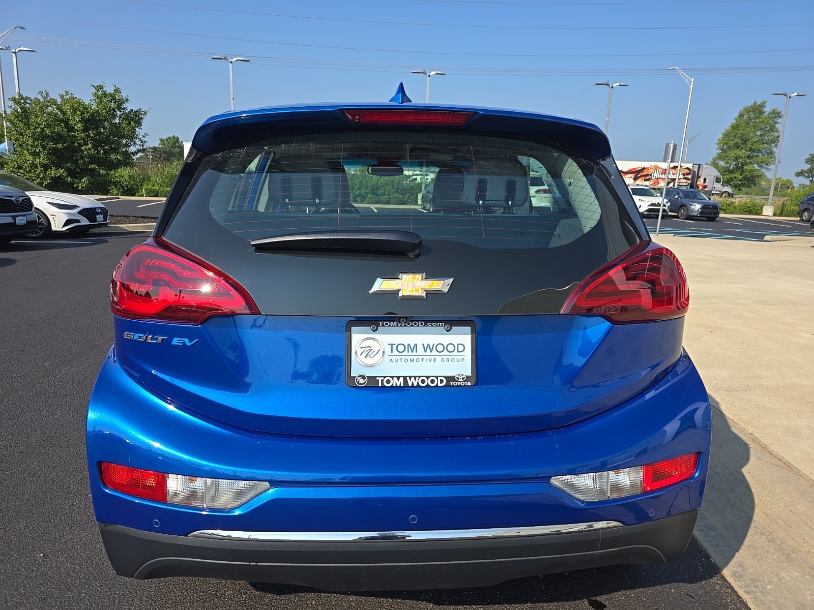 used 2020 Chevrolet Bolt EV car, priced at $13,832