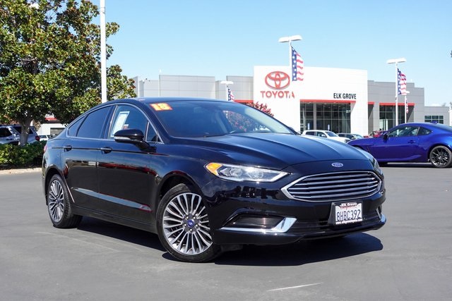 used 2018 Ford Fusion car, priced at $12,500